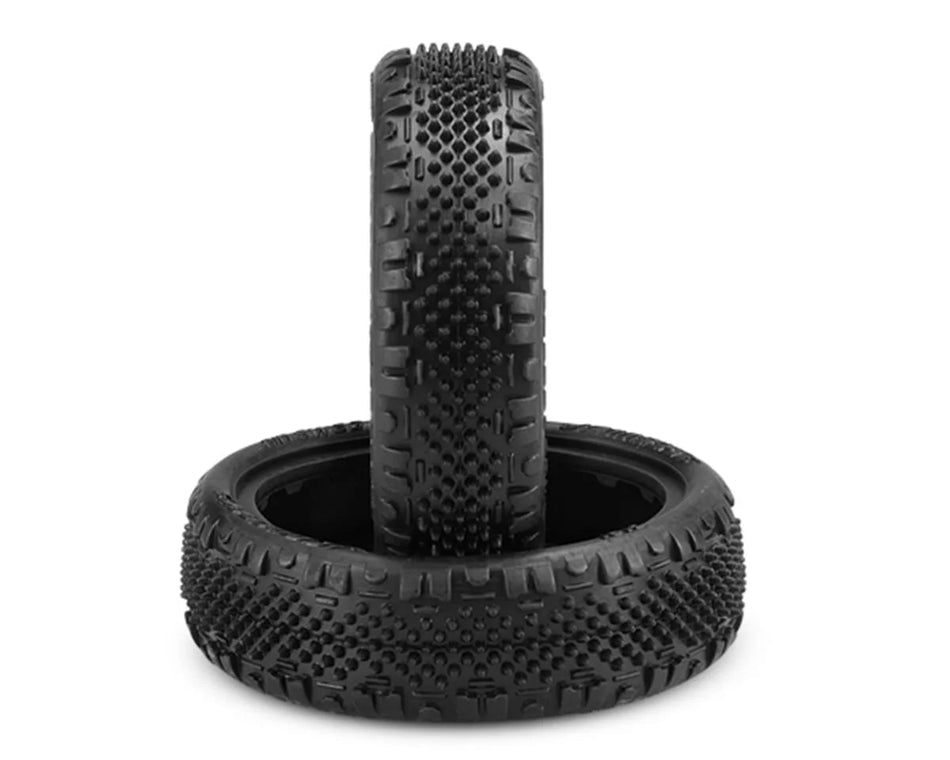 JConcepts Pin Swag Slim 2.2" 2WD Front Buggy Carpet Tires (2) (Purple)