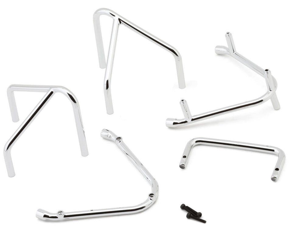 Losi Bumper Set, Chrome: 22S Sprint