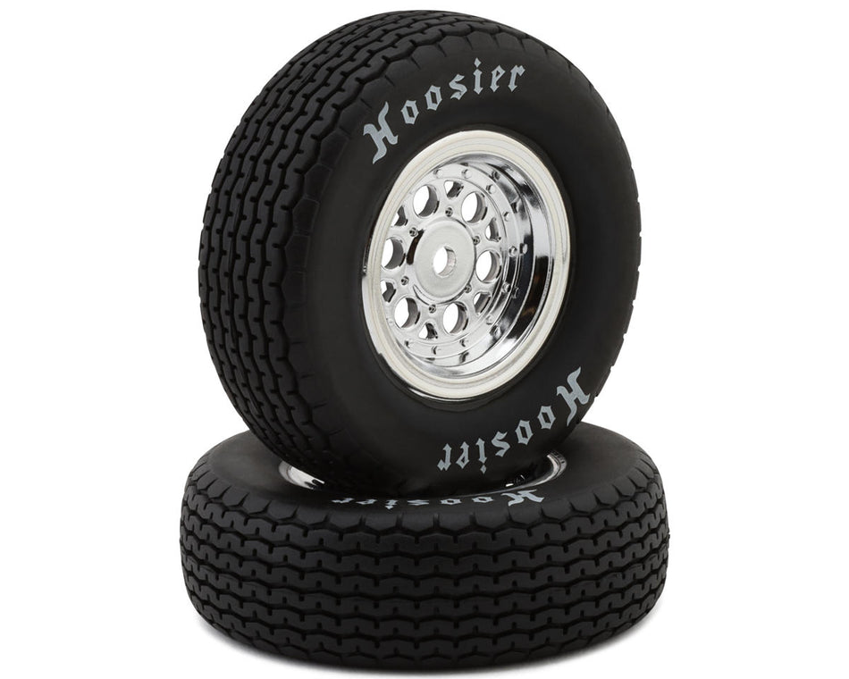 Losi 22S Sprint Front Pre-Mounted Hoosier Tires (Chrome) (2) (Soft)