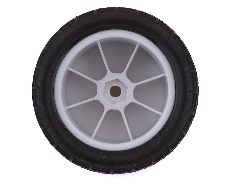 Losi BK Bar, RR Mounted, White (2): Mini-B