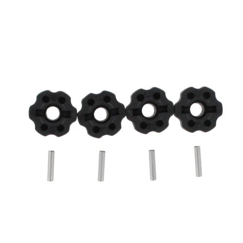 Redcat Wheel Hexes with Pins (12mm)(Plastic) (4pcs)