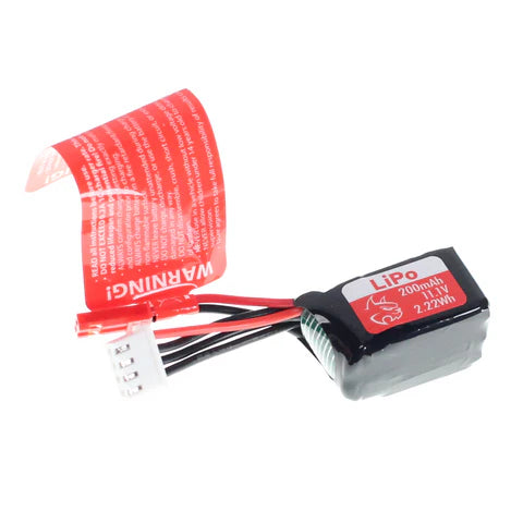 Redcat 3S LiPo Battery (11.1V/200mAh) w/JST Connector