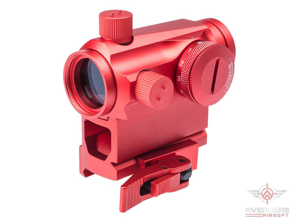 Avengers X1 Compact Reflex Red & Green Dot Sight w/ QD Riser