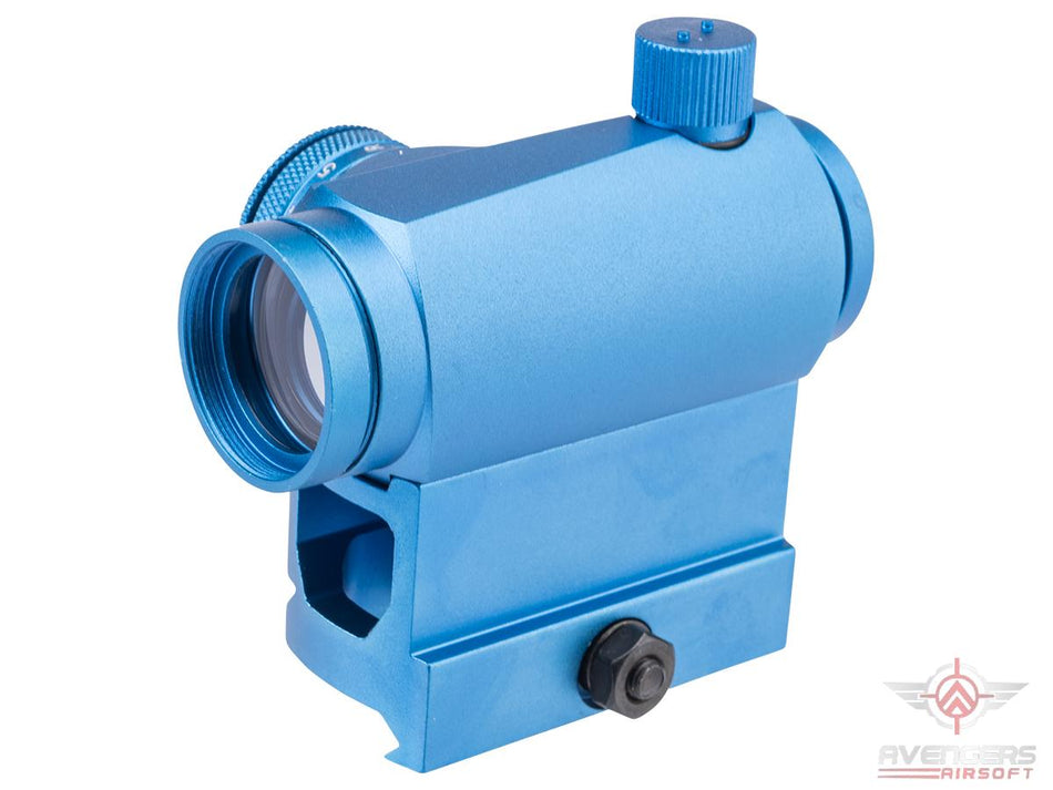 Avengers X1 Compact Reflex Red & Green Dot Sight w/ QD Riser Blue