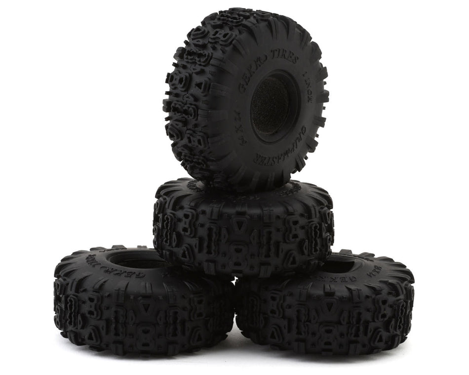 NEXX Racing Gekko Gripmaster 1.0" Micro Rock Crawler Tires (4) (64mm OD) w/Foam Inserts