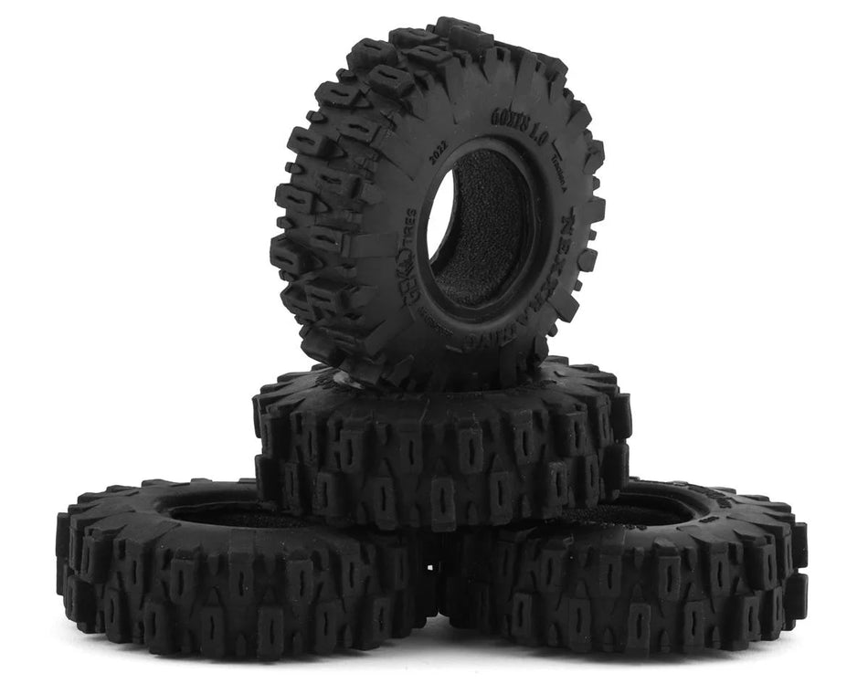 NEXX Racing Gekko 1.0" Rubber Off-Road Mud Tires (Soft)