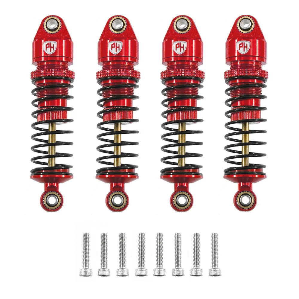 Powerhobby Aluminum Front & Rear Shocks (4) Arrma Grom Red – Eds RC