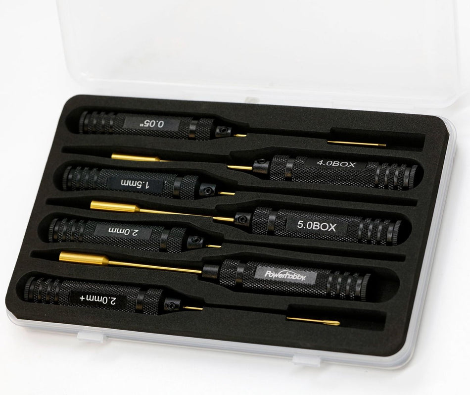 PowerHobby Tool kit Nut Drivers 4 / 5 / 6mm Hex 0.05 1.5 2.0 Hex FOR Traxxas TRX-4M