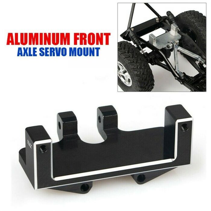Powerhobby Axial SCX24 Aluminum Steering Servo Mount Deadbolt C10 JLU Betty