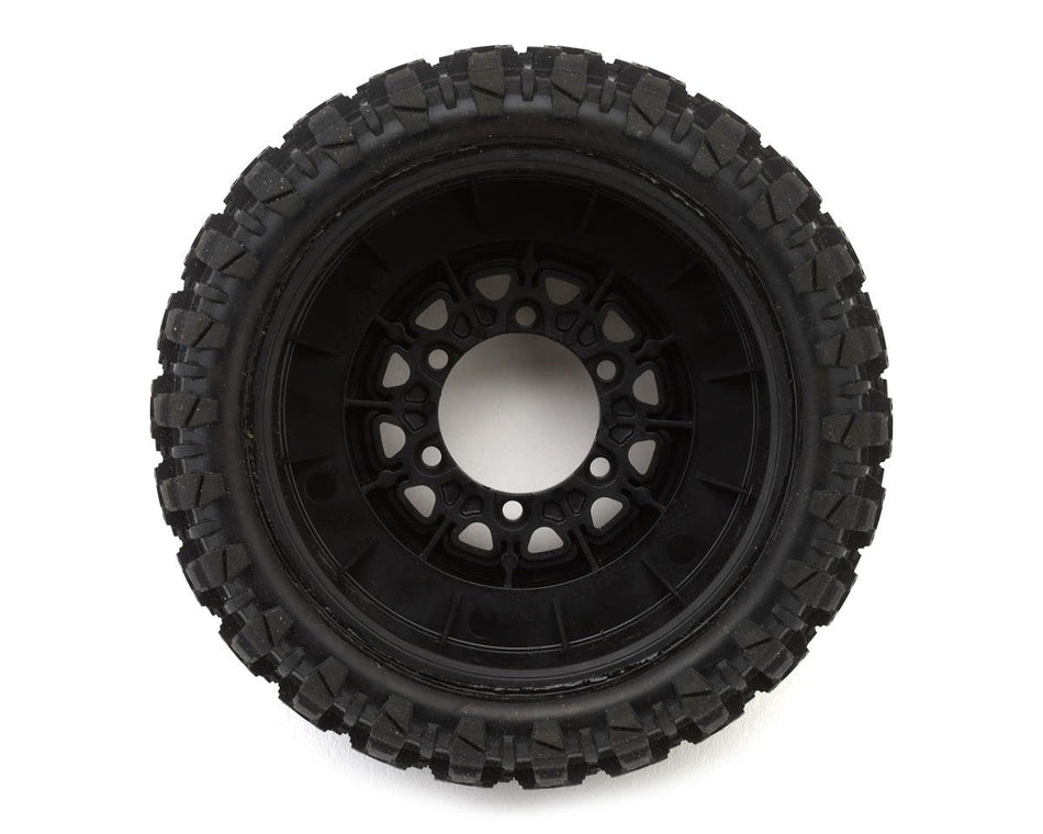 Pro-Line Aztek 2.2/3.0 Pre-Mounted SCT Tires w/Raid Wheels (Black) (2) (M2) w/12mm Removable Hex