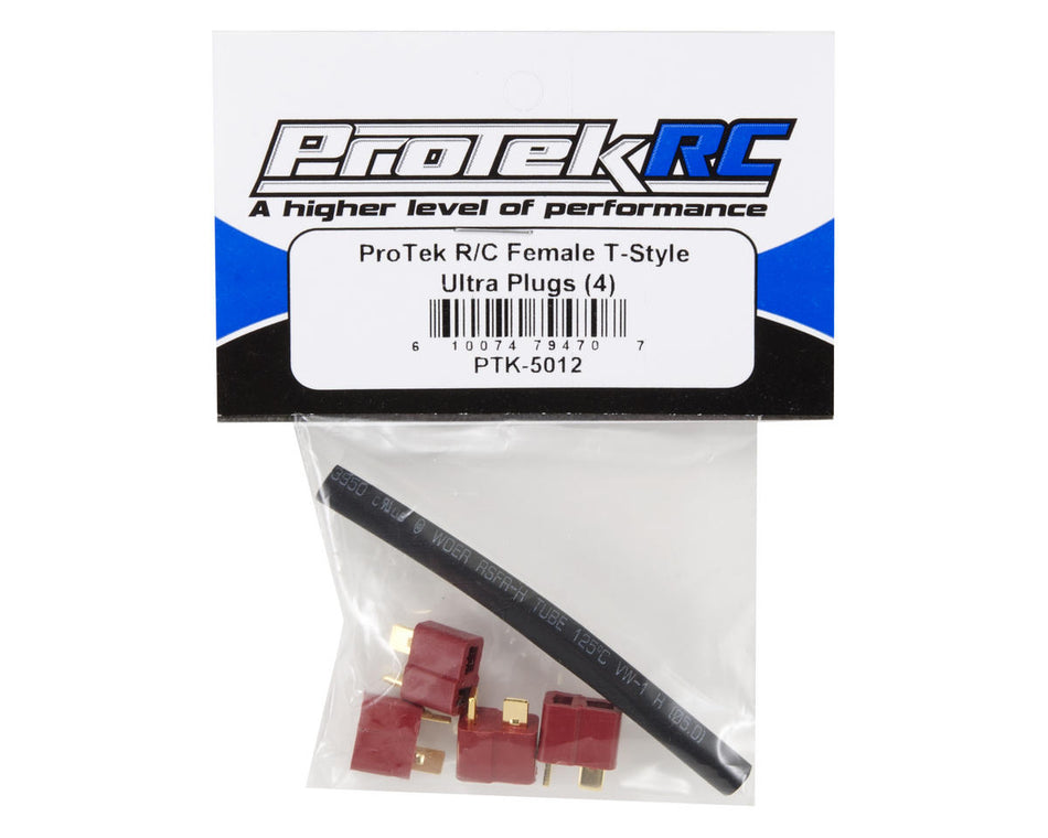 ProTek RC Female T-Style Ultra Plugs (4)