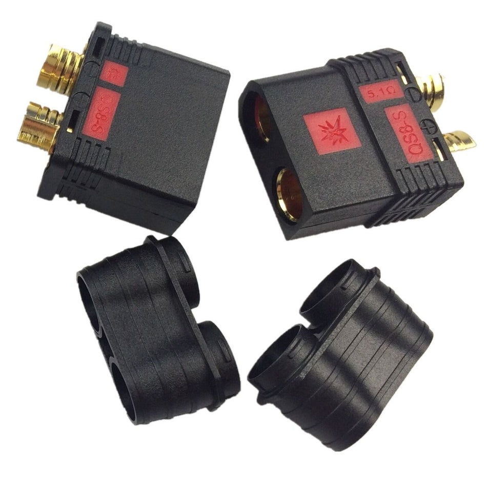 Powerhobby QS8-S Male / Female Plug / Connector ( QS8.0mm-S) SET