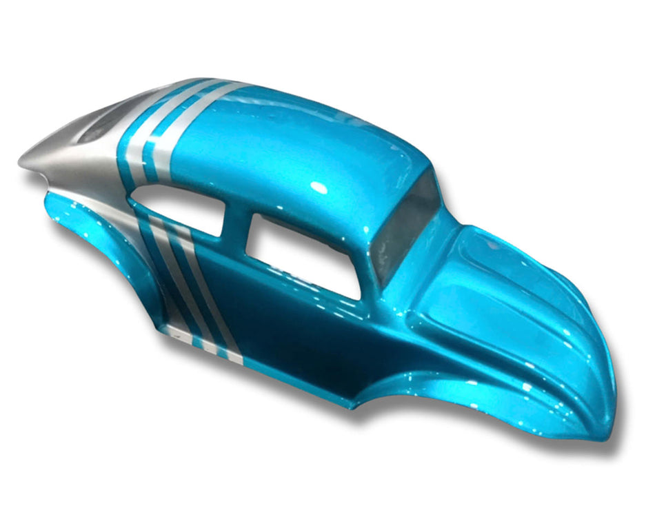 RadianZ Design 1/30 Airbrush Pre-Painted Rock Crawler Body (Blue Fury) (K10) (Axial SCX30)