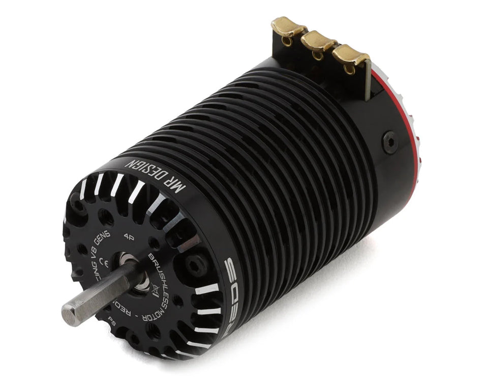 REDS Gen6 V8 4-Pole 1/8 Competition Brushless Sensored Motor (1900kV)