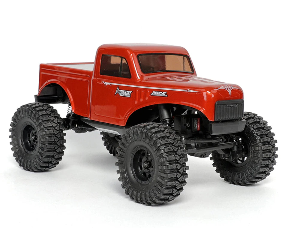 Redcat Ascent-18 1/18 4WD RTR Brushless Rock Crawler (Orange) w/2.4GHz Radio, Battery & Charger