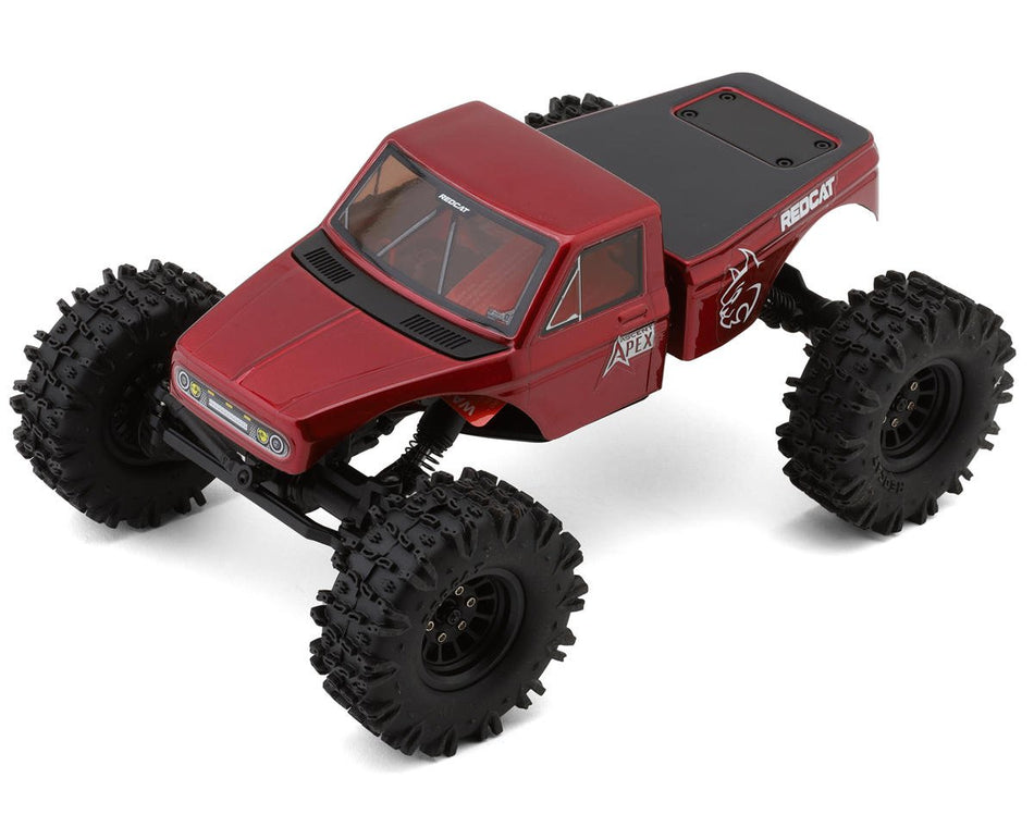 Redcat Ascent-18 Apex 1/18 4WD RTR Brushless Rock Crawler Red