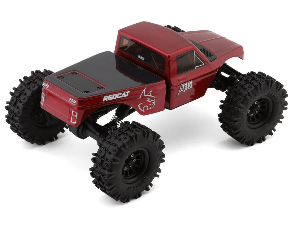 Redcat Ascent-18 Apex 1/18 4WD RTR Brushless Rock Crawler Red