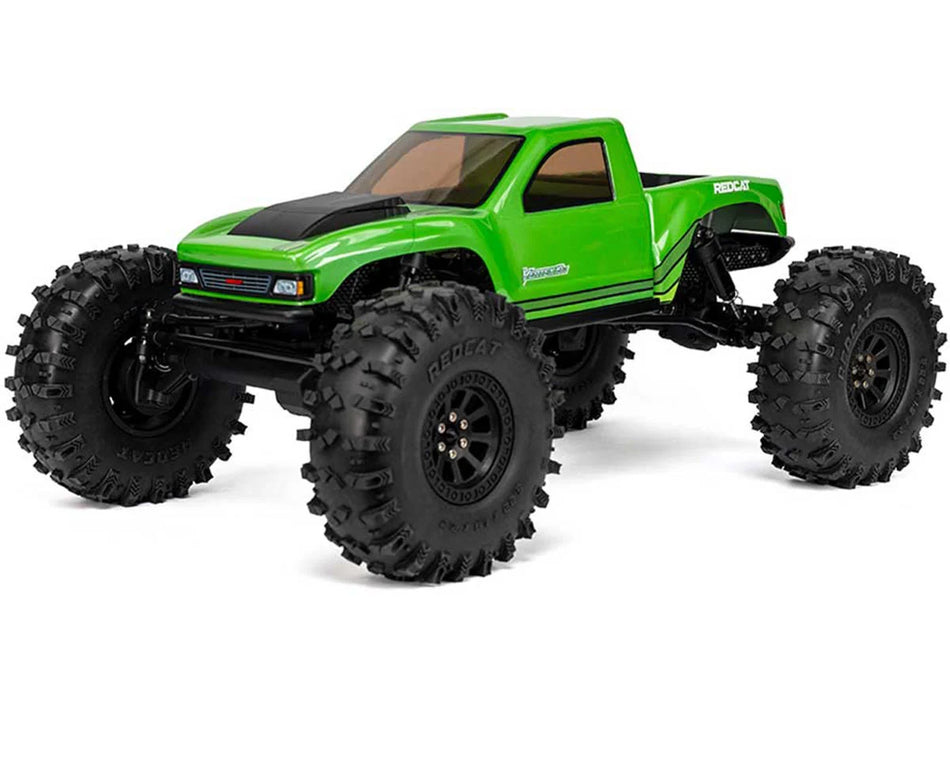 Redcat Vertex-10W 1/10 RTR 4WD Electric Brushless Rock Crawler Green (+24mm Wide Axles) (Copy)