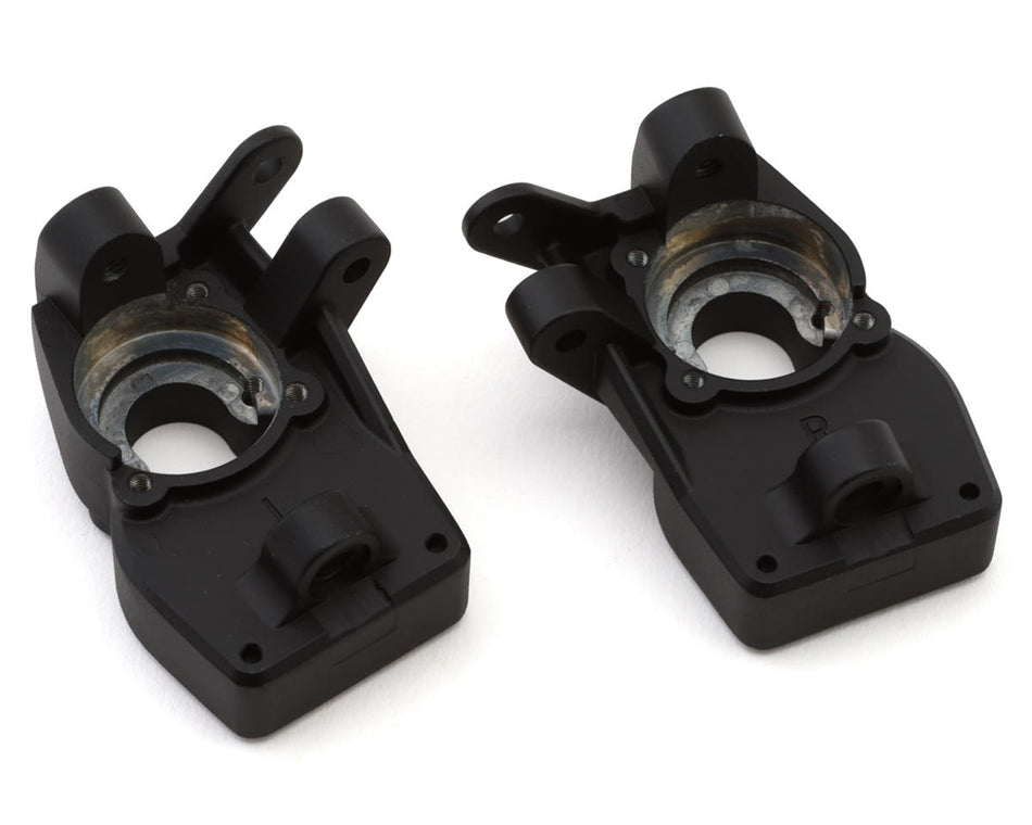 Redcat Vertex-10/Vertex-10W Weighted Metal Front Steering Knuckles (Black)(2) (37.5g ea)