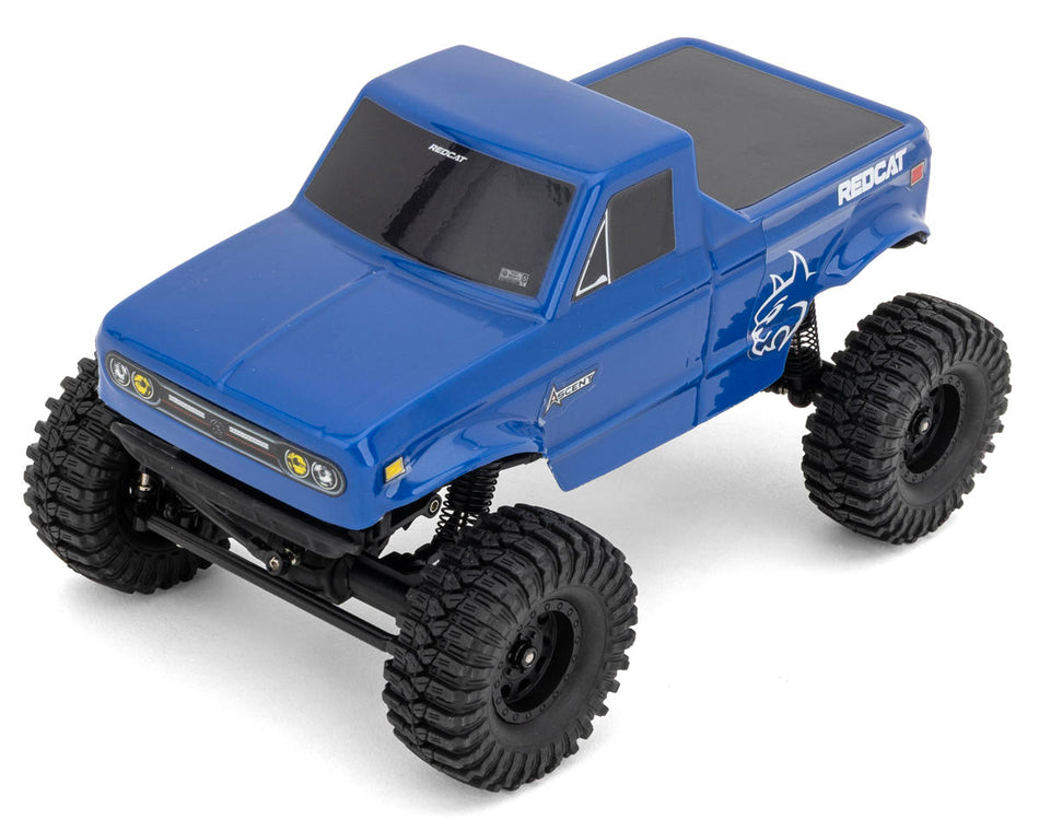 Redcat Ascent-32 V2 1/32 4WD RTR Rock Crawler (Blue) w/2.4GHz Radio, Battery & Charger