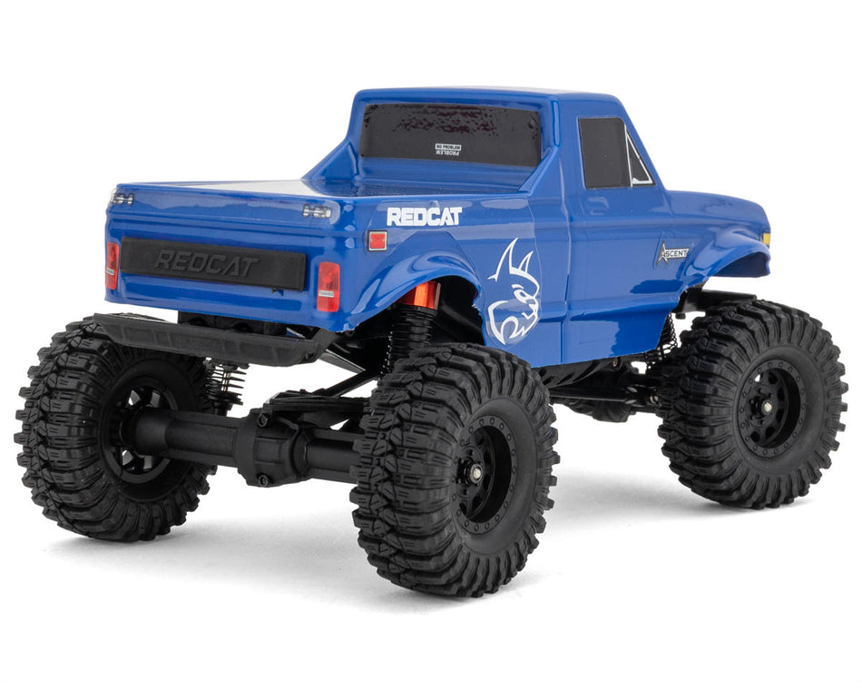 Redcat Ascent-32 V2 1/32 4WD RTR Rock Crawler (Blue) w/2.4GHz Radio, Battery & Charger