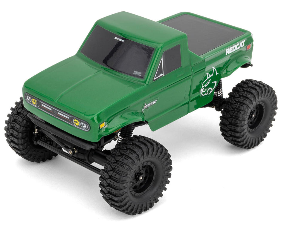 Redcat Ascent-32 V2 1/32 4WD RTR Rock Crawler (Green) w/2.4GHz Radio, Battery & Charger (Copy)