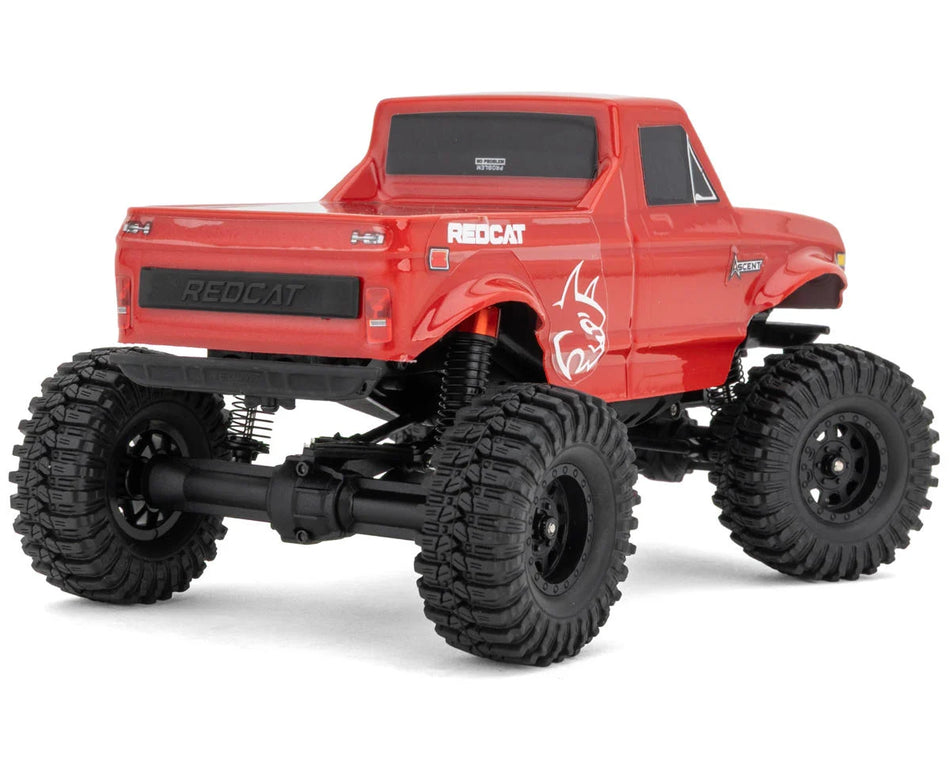Redcat Ascent-32 V2 1/32 4WD RTR Rock Crawler (Red) w/2.4GHz Radio, Battery & Charger