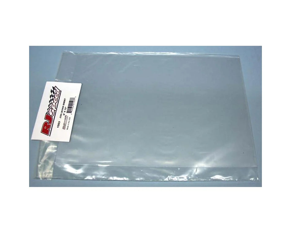 RJ Speed 8x12" Lexan Sheet (.030)