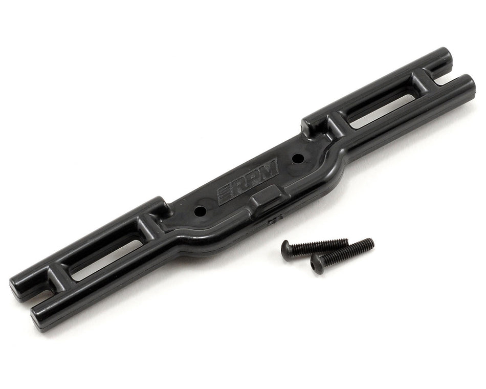 RPM Black Rear Bumper for 1/16 E REVO