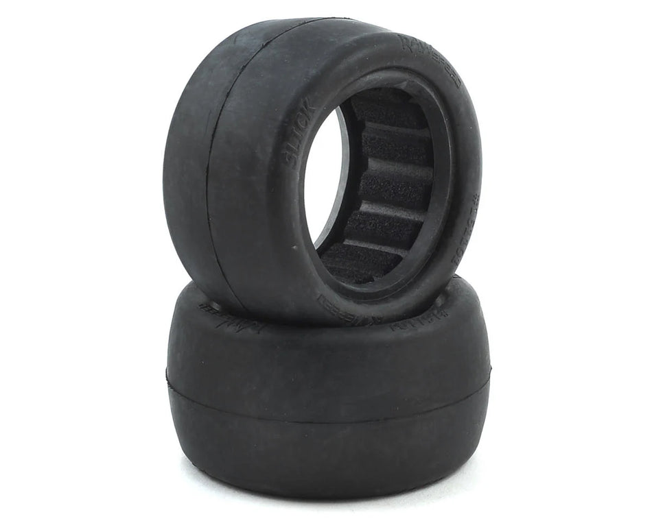 Raw Speed RC Slick 2.2" 1/10 Rear Buggy Tires (2) (Soft - Long Wear)