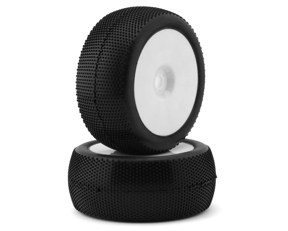 Raw Speed Rc Raw Speed RC SuperMini 1/8 Truggy Pre-Mounted Tires (White) (2) (Super ...
