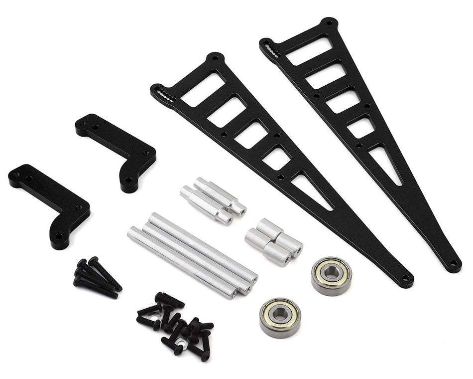 STRC CNC Machined Aluminum Wheelie bar Kit AE DR10
