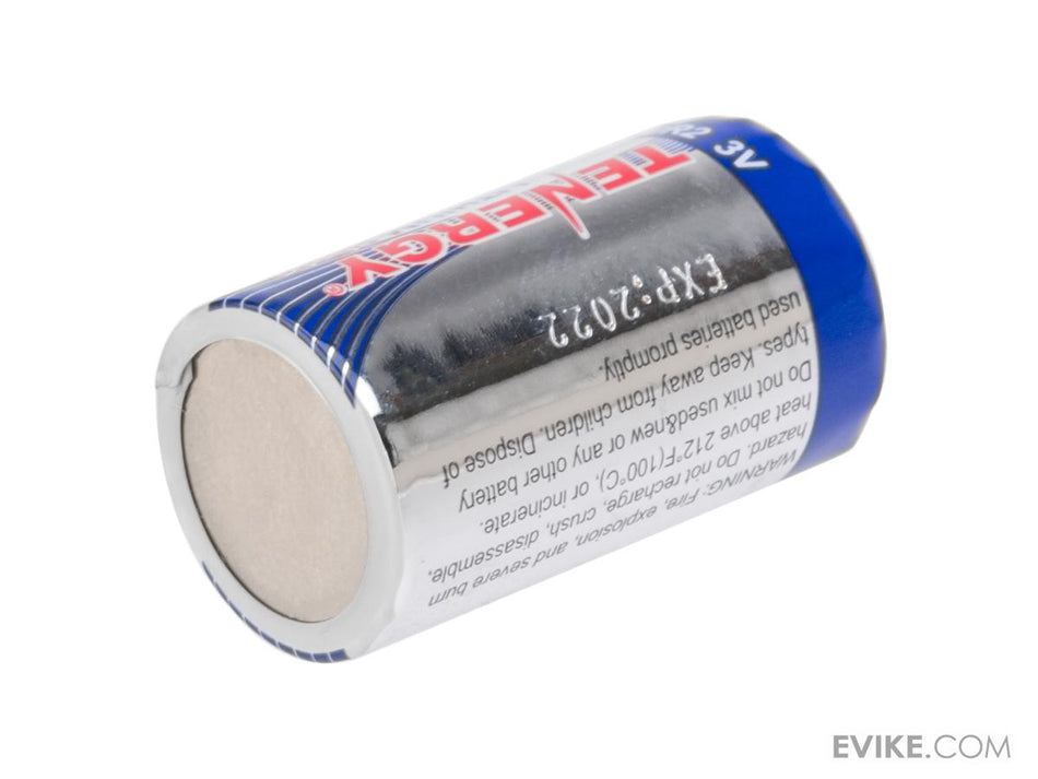 Tenergy High Performance Lithium 3V 750mAh CR2 Batteries Single