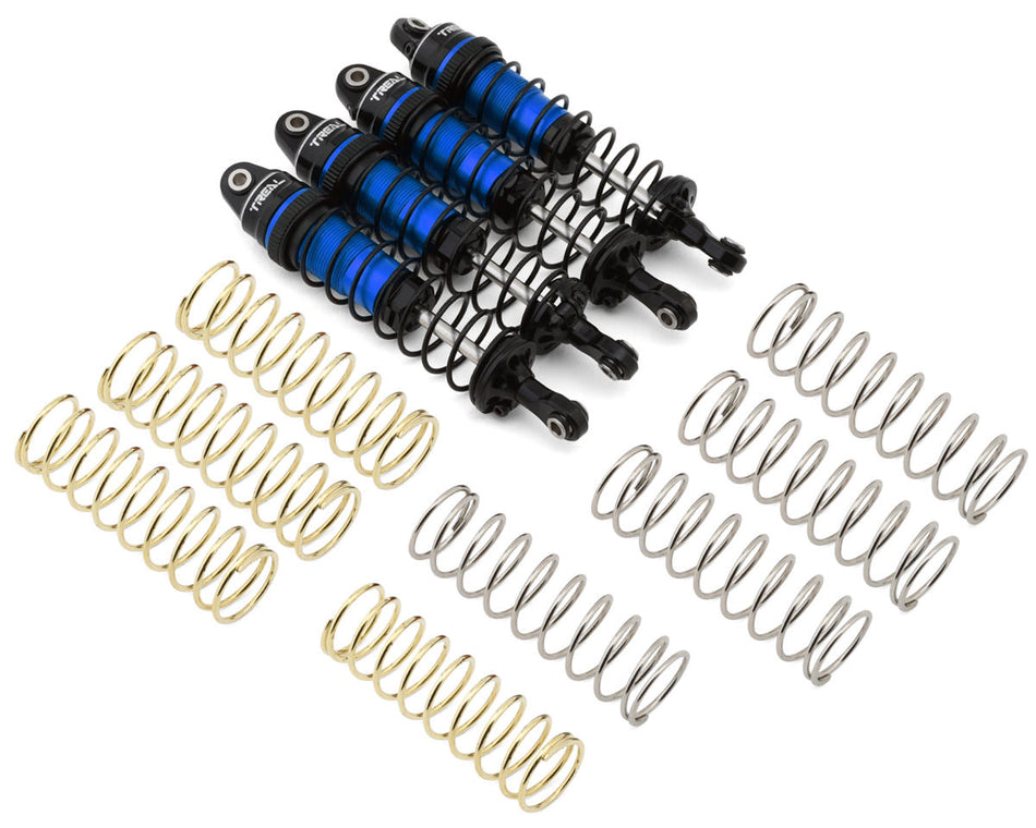 Treal Hobby Aluminum Adjustable Shocks for Traxxas® Mini Maxx®/Mini XRT® (88mm) (Blue)
