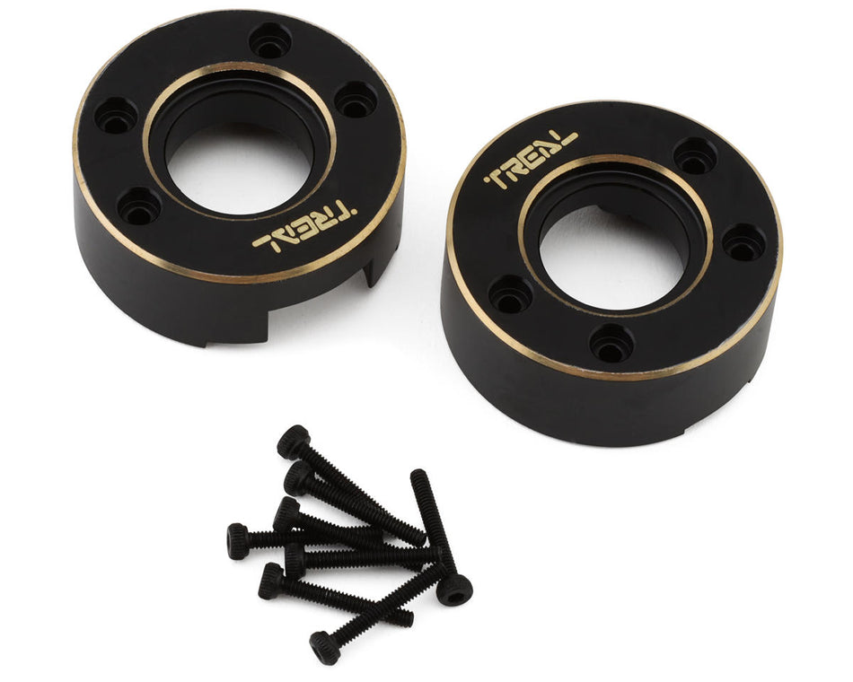 * Treal Hobby Redcat Gen8 Brass Rear Counterweight (Black) (2) (31g)