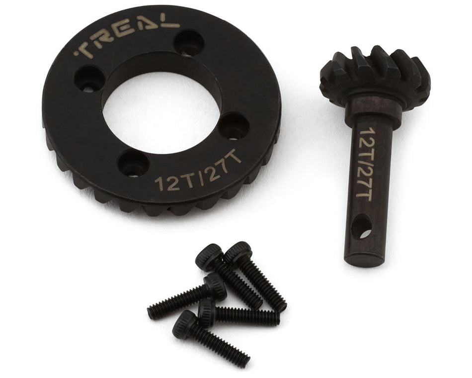 Treal Hobby Redcat Gen9 Steel Differential Overdrive Gears (11T/27T) (28% Overdrive)