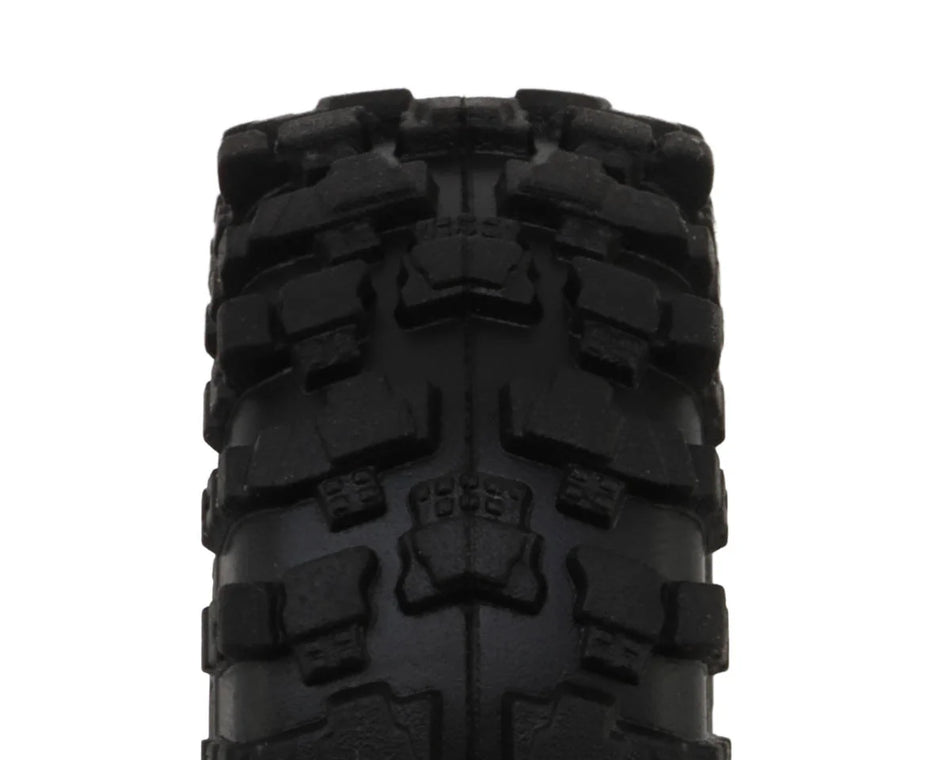 Treal Hobby 0.7" Trailburner Fang Grip Micro Rock Crawler Tires (4) (SCX30/Ascent-32)