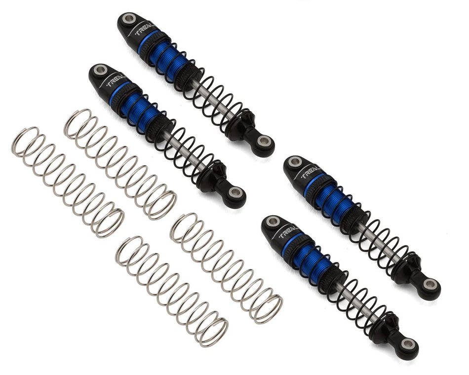 Treal Hobby 59mm Long Travel Shock Set for Traxxas TRX-4M® & TRX-4MT™ (Blue) (4) (Front/Rear)