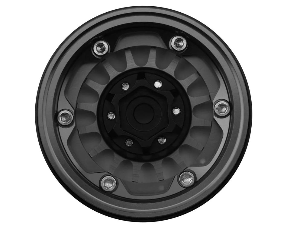 Treal Hobby Type N 1.9" Multi-Spoke Beadlock Wheels (Grey) (4)