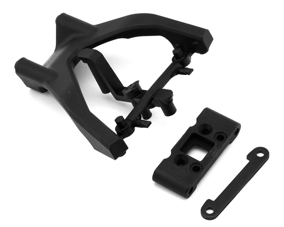 Team Losi Racing 22X Top Bridge Plate & Bulkhead Set