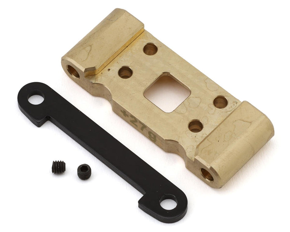 Team Losi Racing 22X Brass Front Bulkhead (+27g)