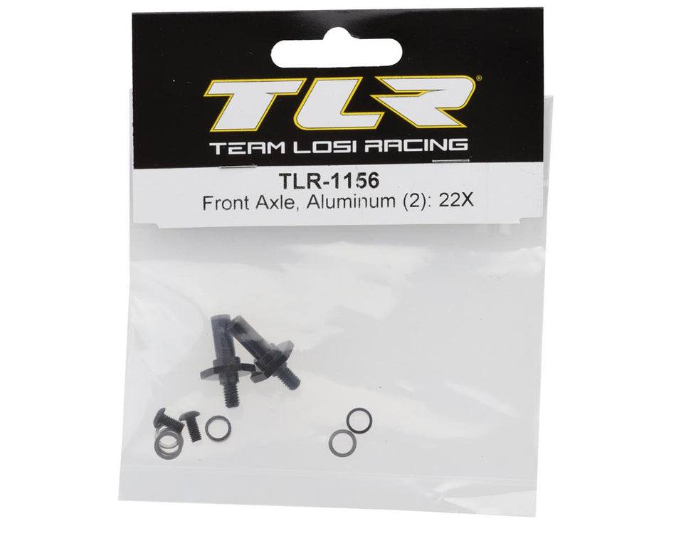 Team Losi Racing 22X Aluminum Front Axles (2)
