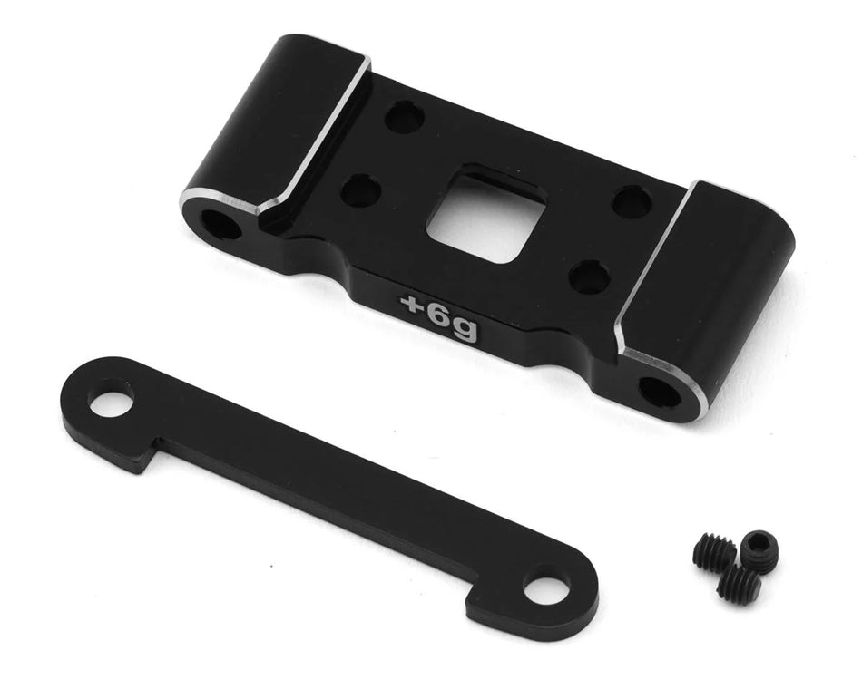 TLR 22X Aluminum Front Bulkhead (+6g)