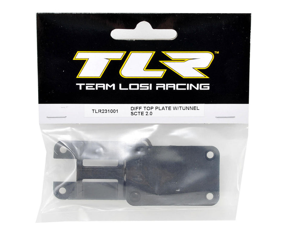 TLR Diff Top Plate w/Tunnel, SCTE 2.0