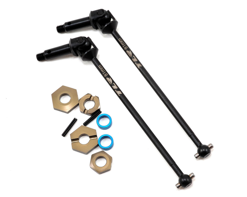 TLR Front Driveshaft Assembly (2) 22-4