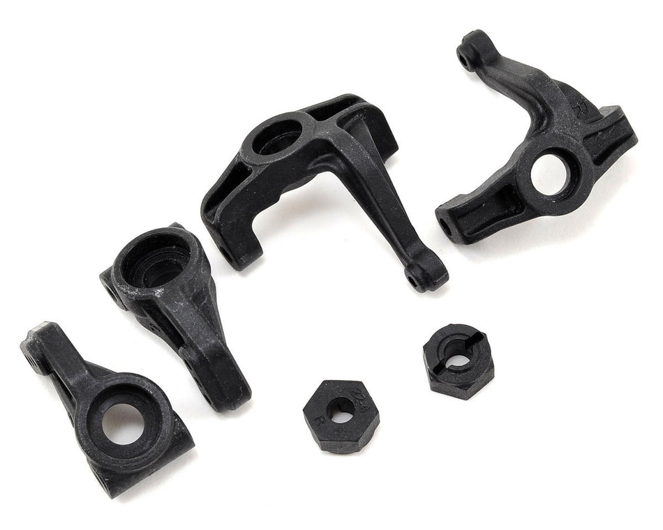 TLR Front Spindle & Rear Hub Set 22-4