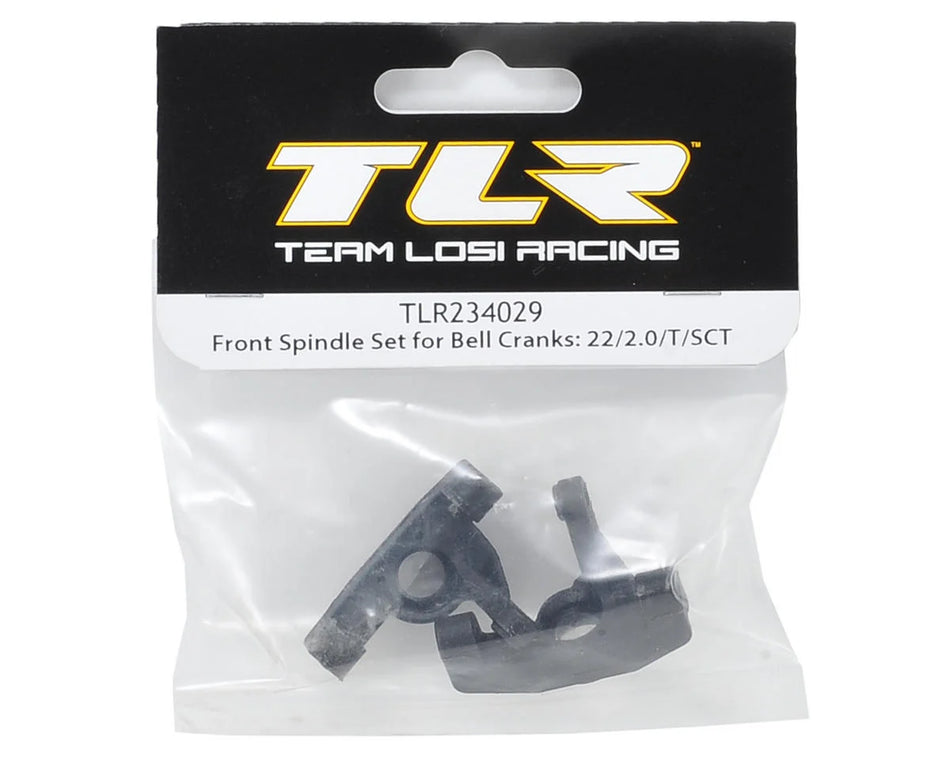 Team Losi Racing Front Spindle Set (Bell Crank)