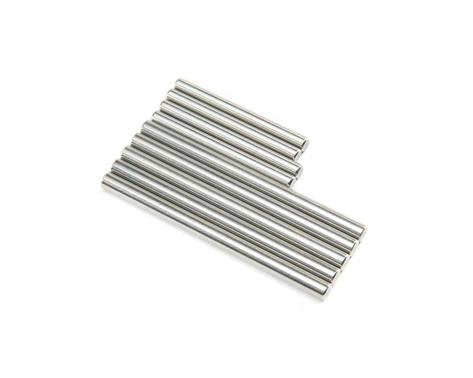 TLR Hinge Pin Set, Polished: 22X-4