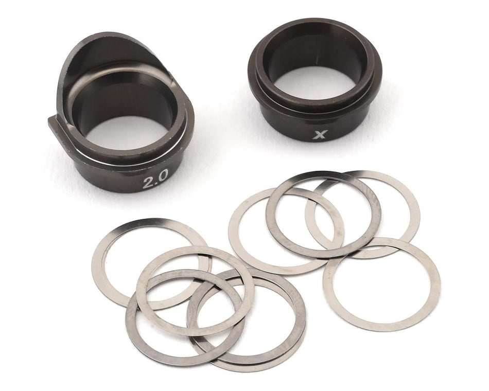 Team Losi Racing 8IGHT-X Aluminum Rear Gearbox Bearing Insert Set