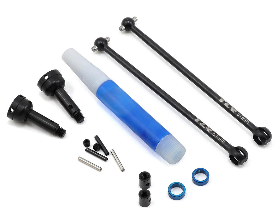 TLR Front Driveshaft Set. CVA 22-4